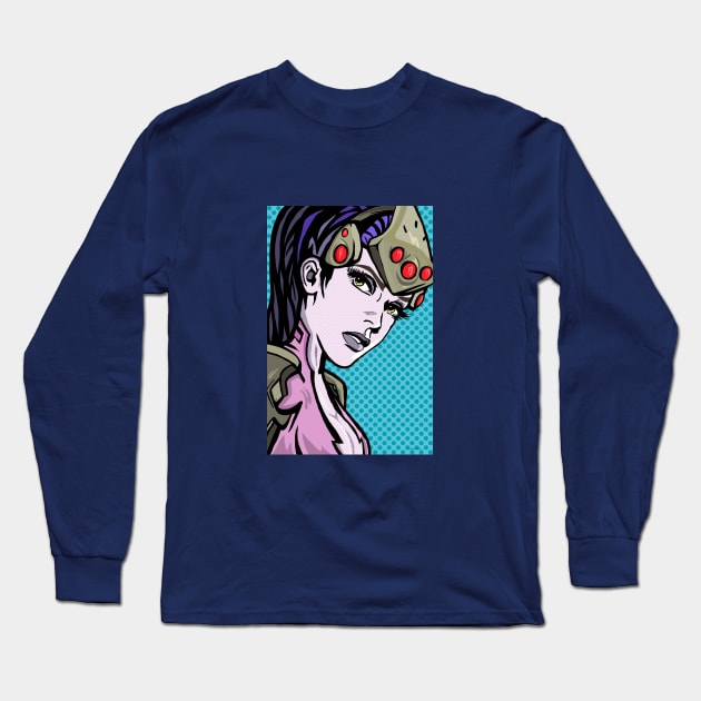 Widowmaker Long Sleeve T-Shirt by FanboyMuseum